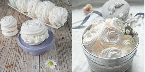 Meringhe con panna