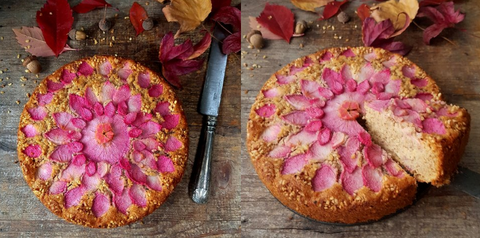 Torta mele e nocciola