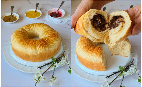 Pane gomitolo di lana (wool roll bread)