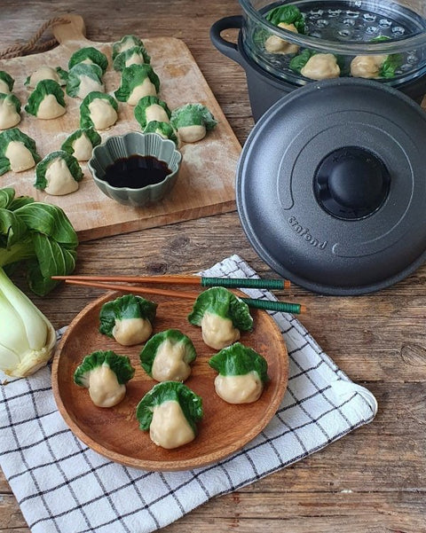 Ravioli Pak Choi