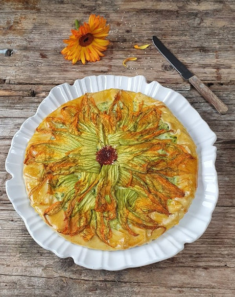 Sfoglia zucchine e fiori